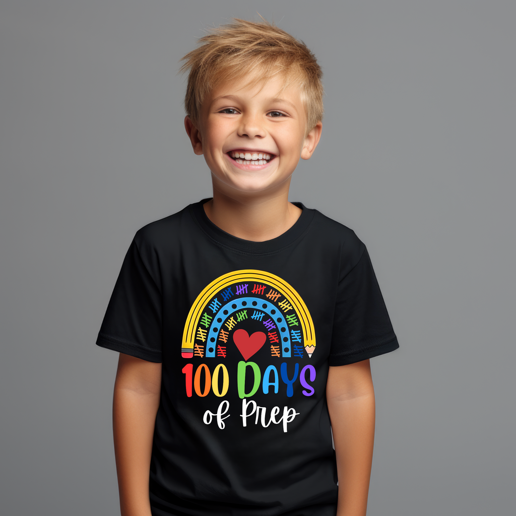 Kid's 100 Days of Prep t-shirt