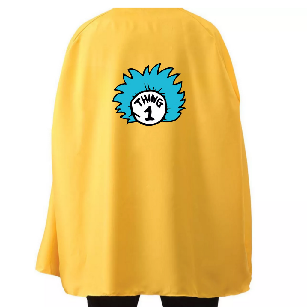 Student or Teacher Cape - Book Week - Thing 1 Cape