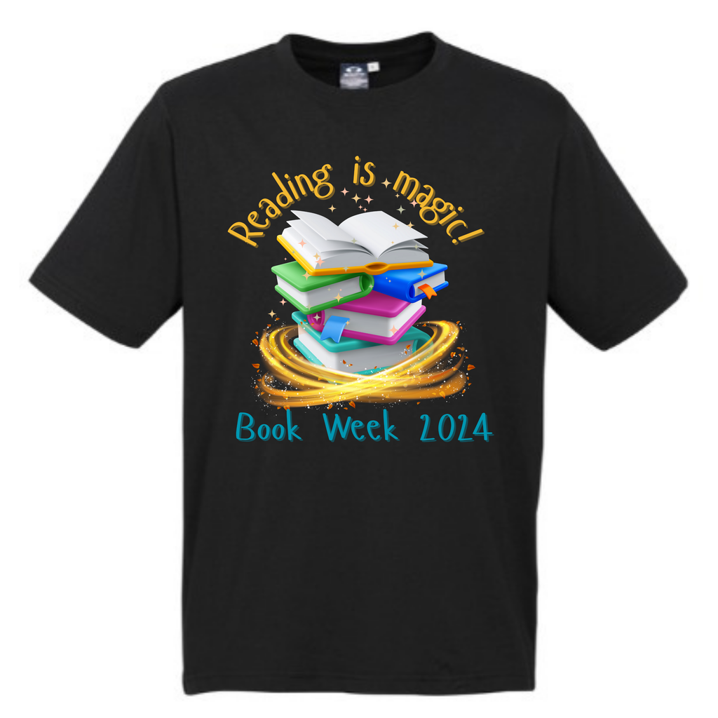 Kid's Book Week - Reading is Magic - Bright Books t-shirt