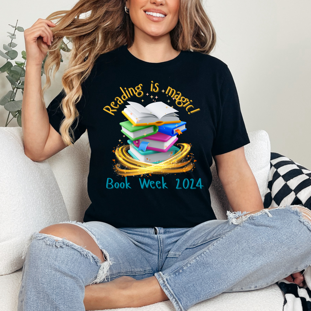 Book Week - Reading is Magic - Magic Books Teacher T-shirt