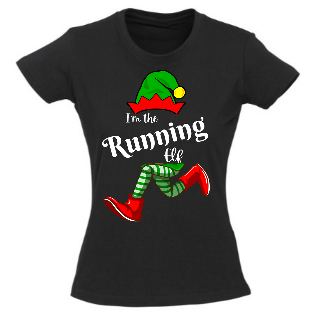 Elf Squad - Christmas Fun t-shirt - I'm the Running Elf - Ladies' t-shirt