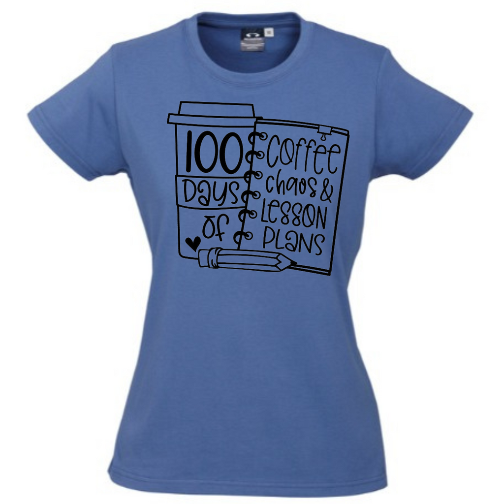 100 Days - Coffee Teacher T-shirt