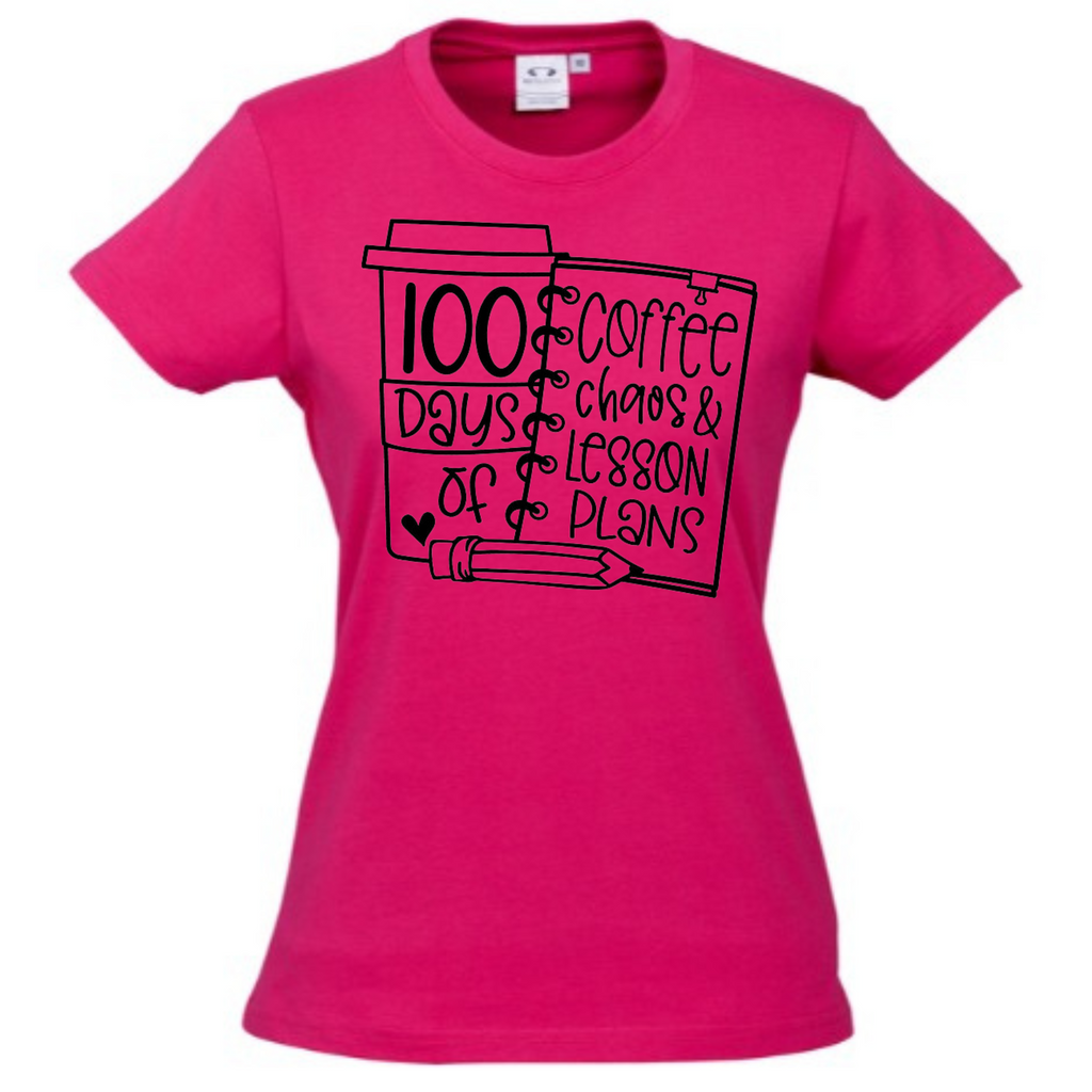 100 Days - Coffee Teacher T-shirt