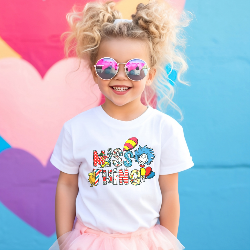 Kid's Book Week - Reading is Magic - Miss Thing T-shirt