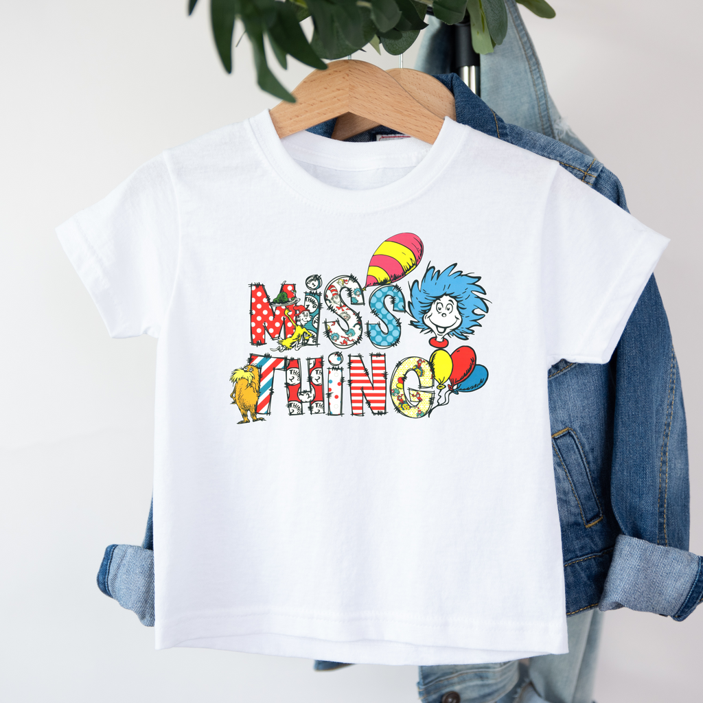 Kid's Book Week - Reading is Magic - Miss Thing T-shirt