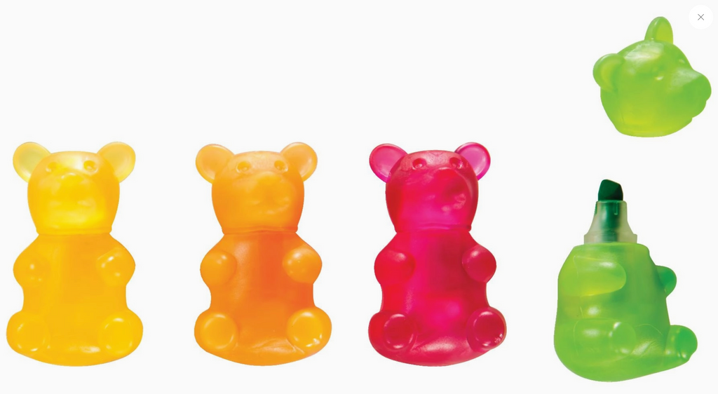 Scented Gummy Bears Highlighters Mixed Pack