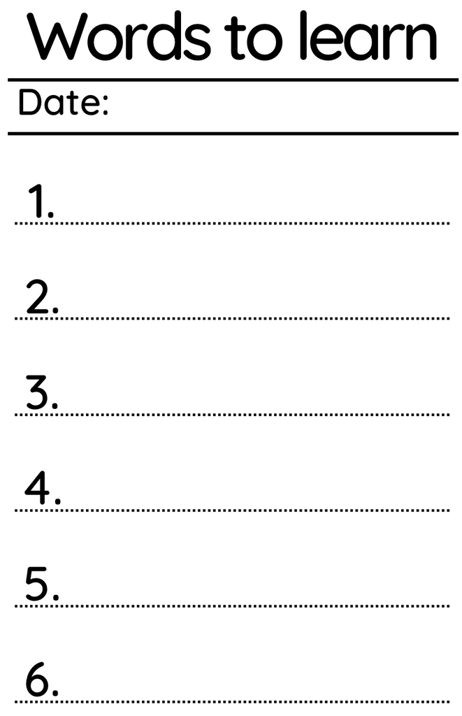 Tampon de commentaires pour ma liste de contrôle d'écriture - Rectangle 43 x 67 mm 