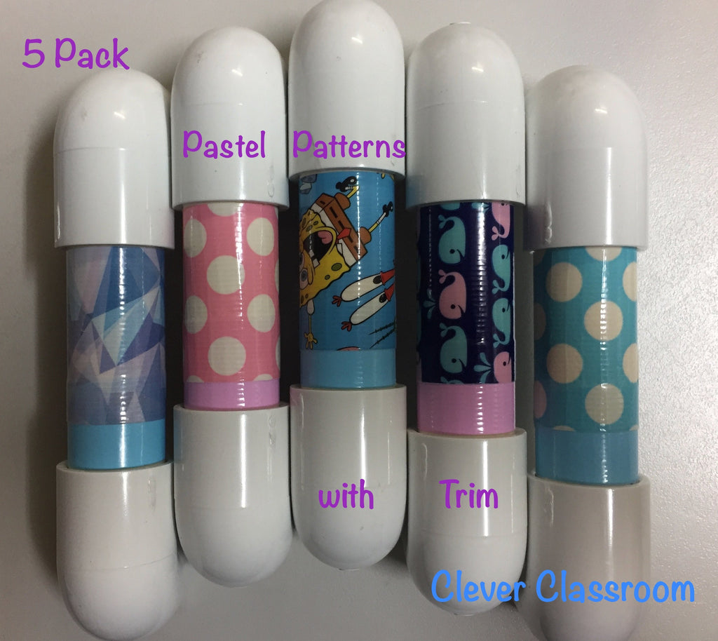 15 Pack Patterns NEW!! Whisper Phones - Phonic Phones - Reading Phones - Individual or sets - classroom/teacher resource