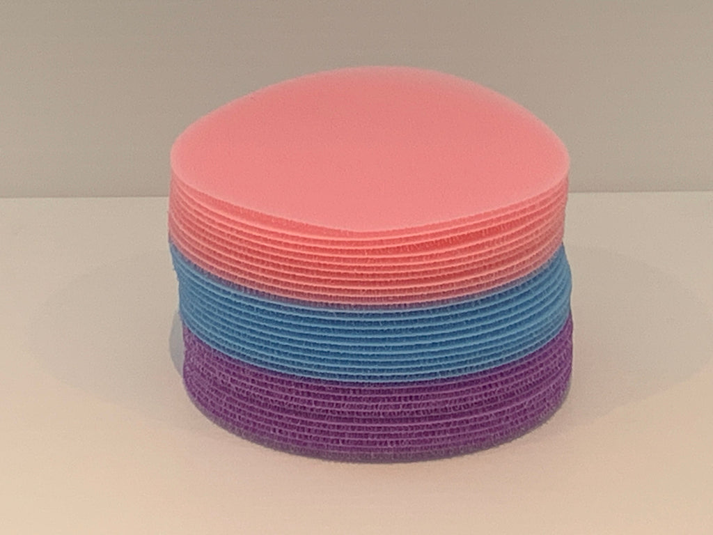 30 Pastel Colours Clever Spots Classroom  Velcro marks the spot- Calm Colours