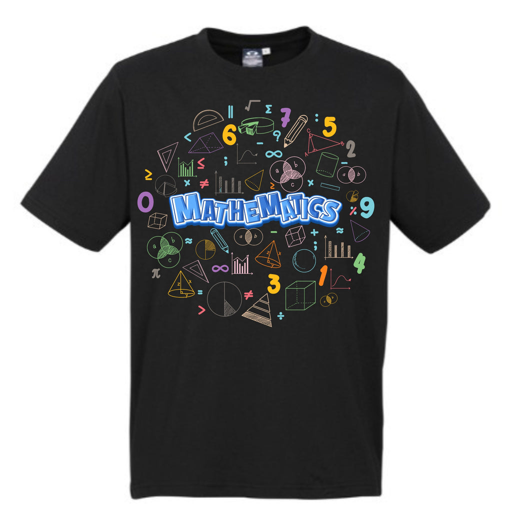 Kid's T-shirt - Maths Days - Mathematics - Black or White