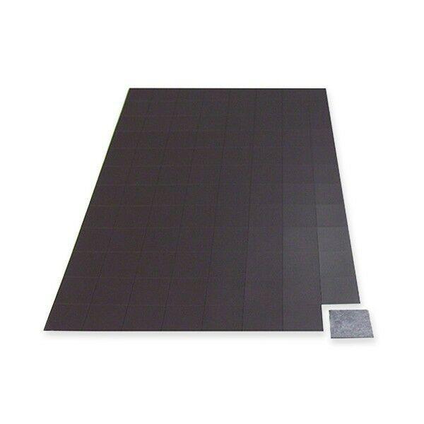 Dark Slate Gray 450 x self adhesive magnets- school invitations calendars 20x20x0.8mm -stick on